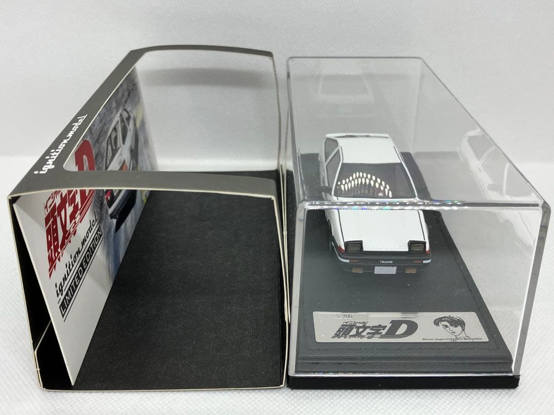 1/43★イニシャルD★トヨタ スプリンタートレノ★AE86★頭文字D★藤原拓海