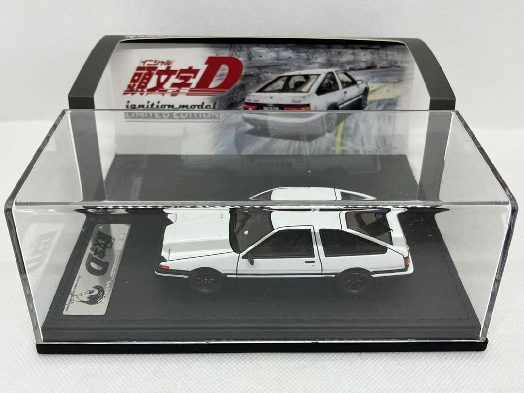 1/43★イニシャルD★トヨタ スプリンタートレノ★AE86★頭文字D★藤原拓海