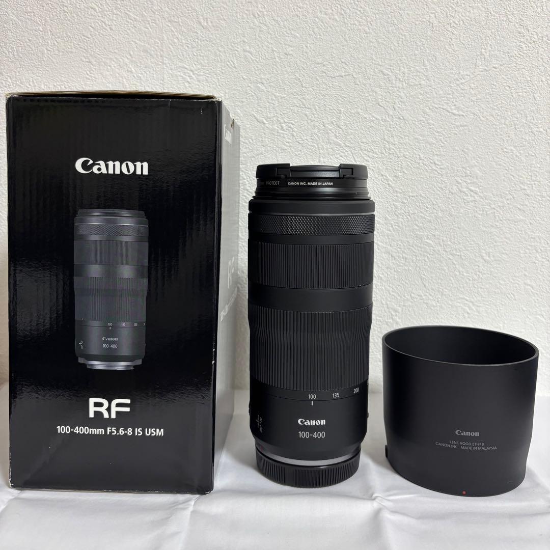 Canon RF 100-400mm F5.6-8 IS USM レンズフード付