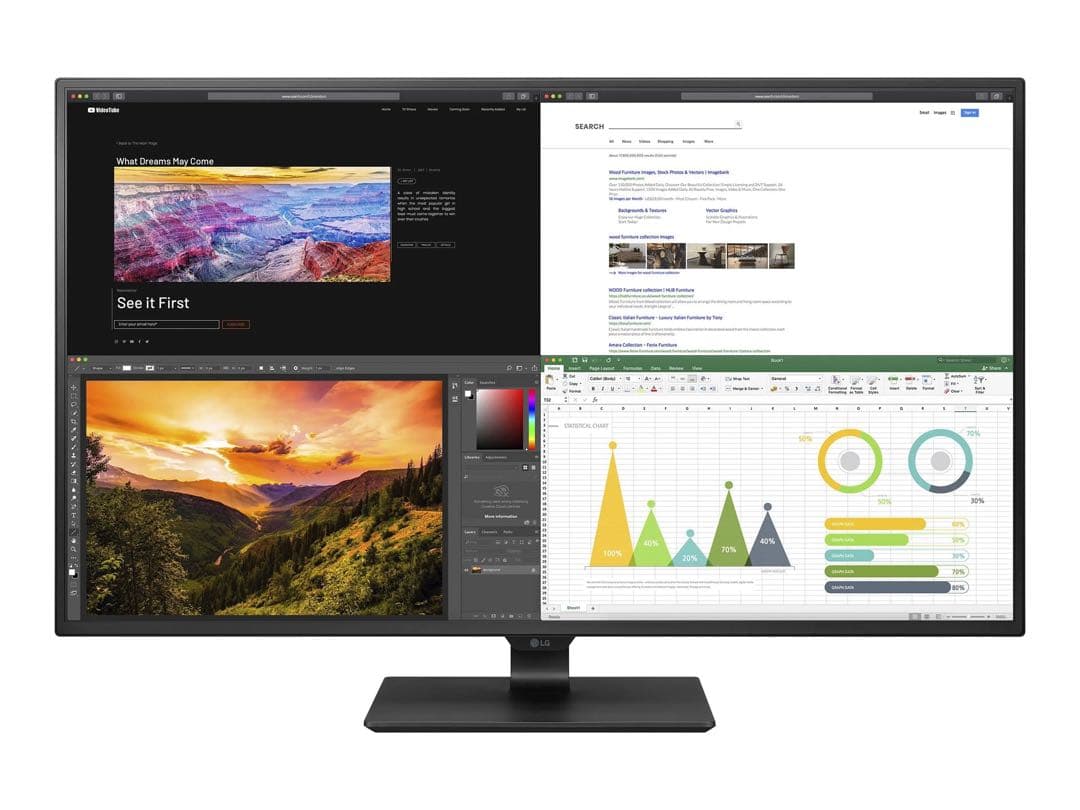LG 4Kモニター 43UN700-BAJP [42.5インチ]