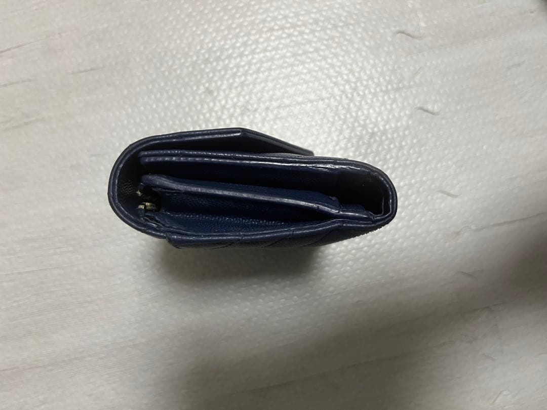 YSL 青　財布