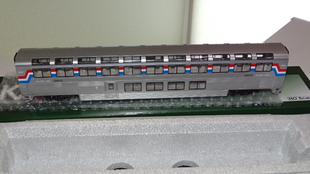 シロHC-KATO HOゲージ Amtrak Superliner