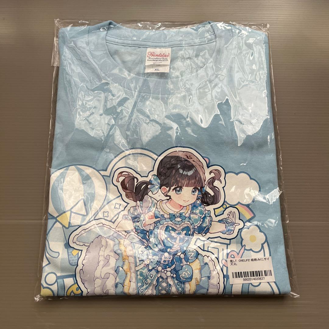 iLiFE! 虹羽みに 武道館ONELiFE! 推しTシャツ XL