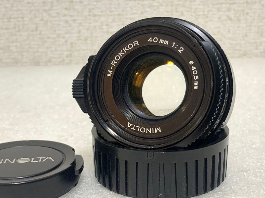 フィルムカメラ MINOLTA M ROKKOR 40mm 1:2
