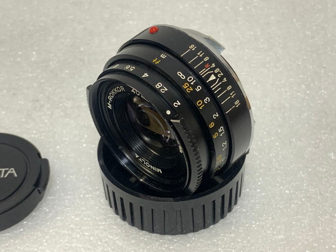 フィルムカメラ MINOLTA M ROKKOR 40mm 1:2