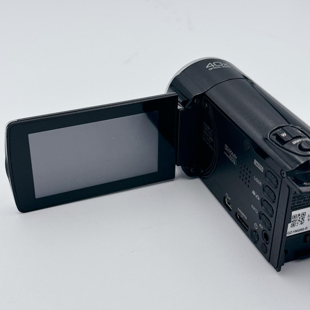 【美品】JVC Everio GZ-HM280-B HDビデオカメラ