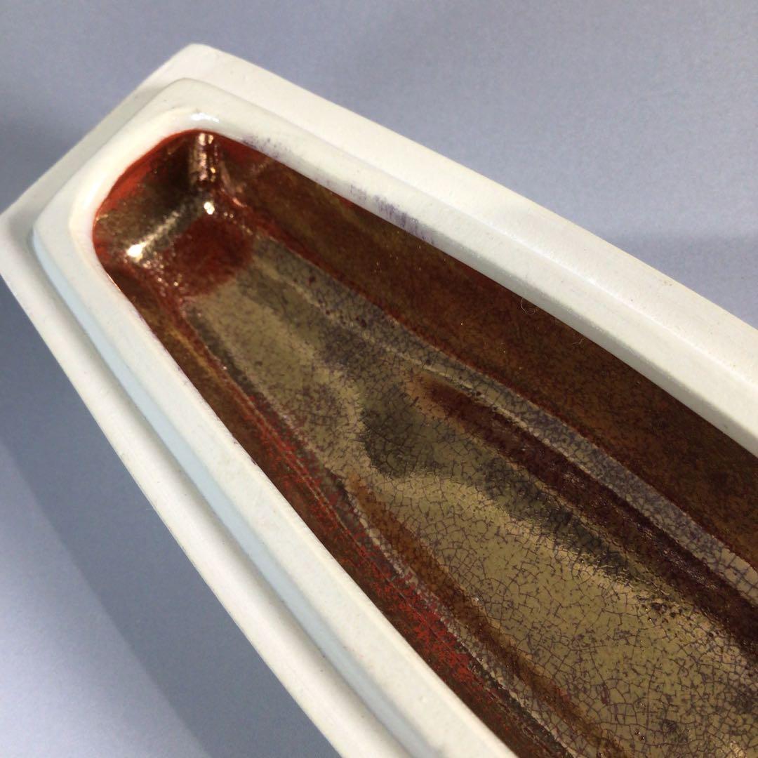 Ｐ３９１　香合　『桃岡堂造』『仁清風松竹梅鶴亀絵』『ぶりぶり香合』　共箱　茶道具