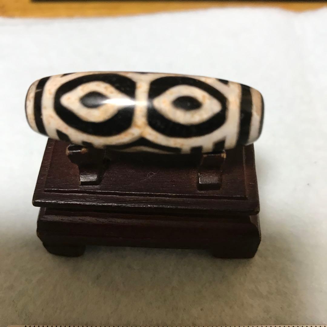 紫*様 超珍品激レア！‼︎ 老礦石　佛目龍六眼天珠