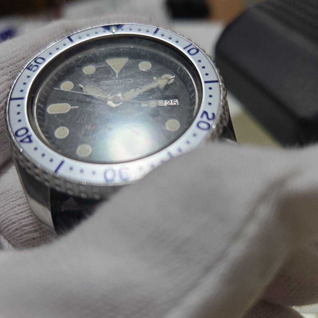 norice　　SEIKO　7548-7000　稼働品　ベゼル、ベルト社外