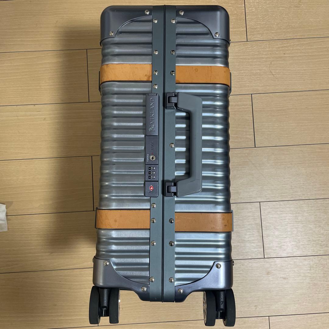 LANZZO スーツケース Viking 19inch グレー/ベージュ