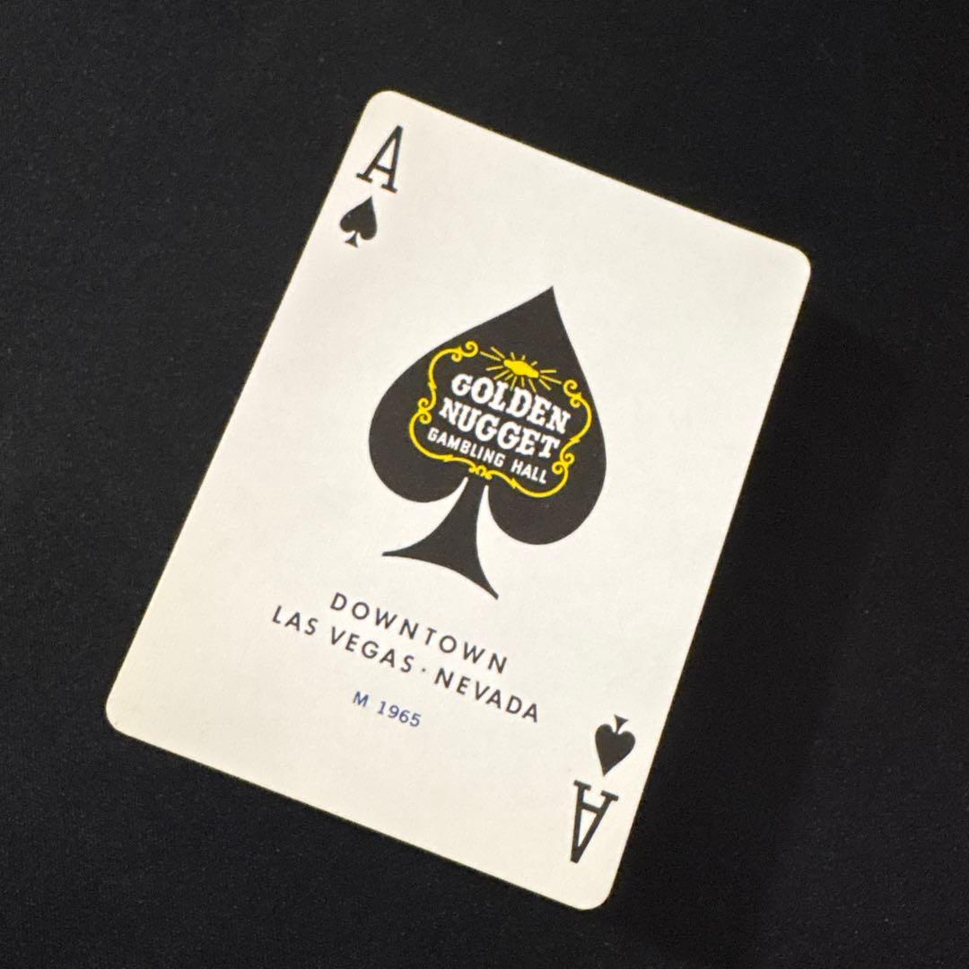 美品 第2世代 Golden Nugget カジノデック 黒 ゴールデンナゲット