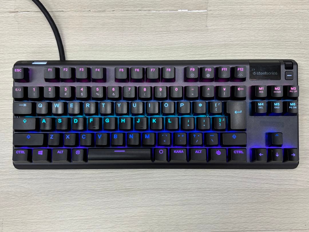 SteelSeries 青軸 Apex 7 TKL Blue 64756