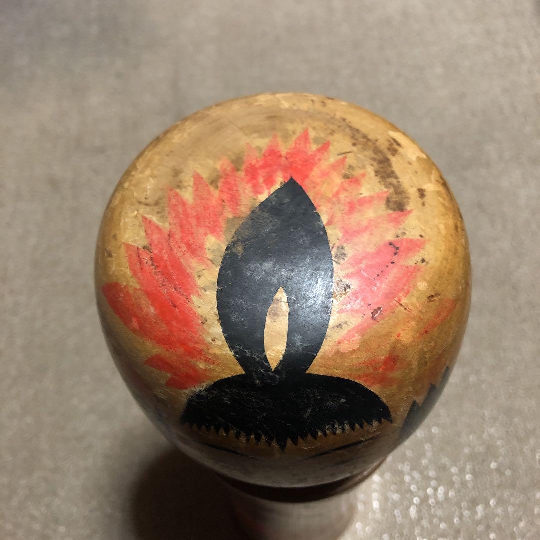 秋山忠市作のこけし