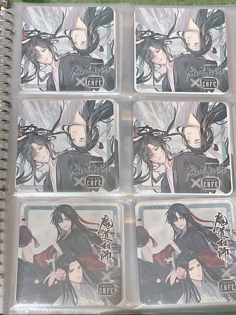 【本日のみ】魔道祖師　コースター　公式茶屋　旧柄　46枚