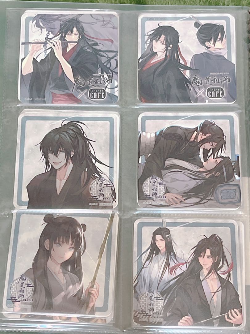 【本日のみ】魔道祖師　コースター　公式茶屋　旧柄　46枚