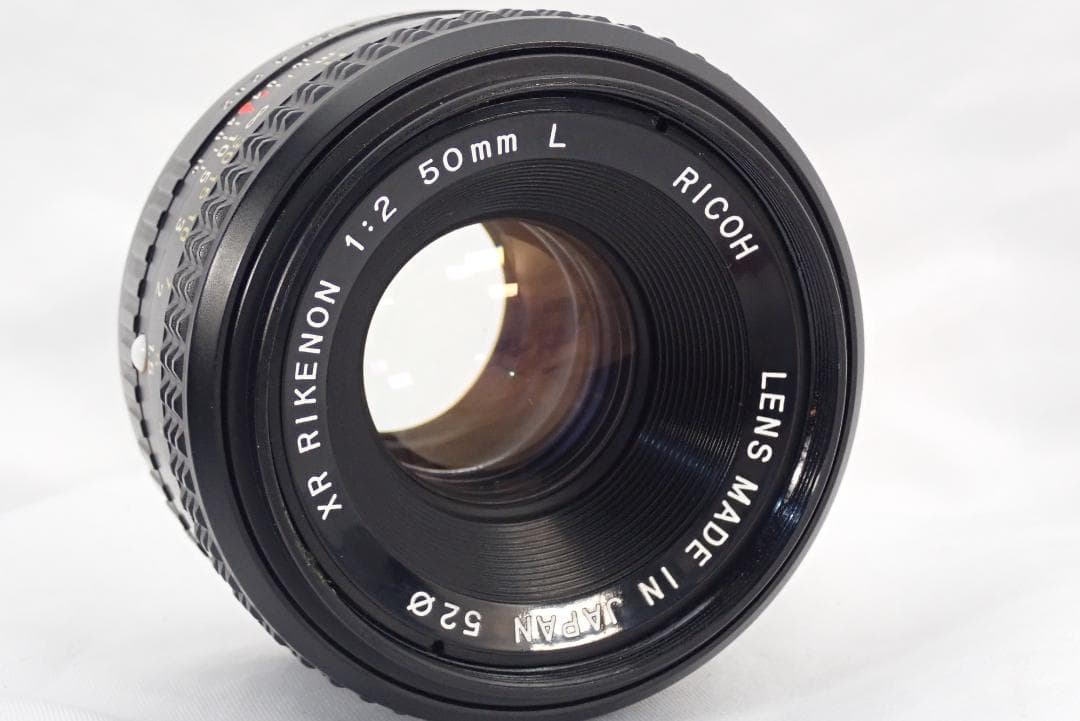 RICOH XR RIKENON 50mm f2 L Kマウント 整備済 完動品