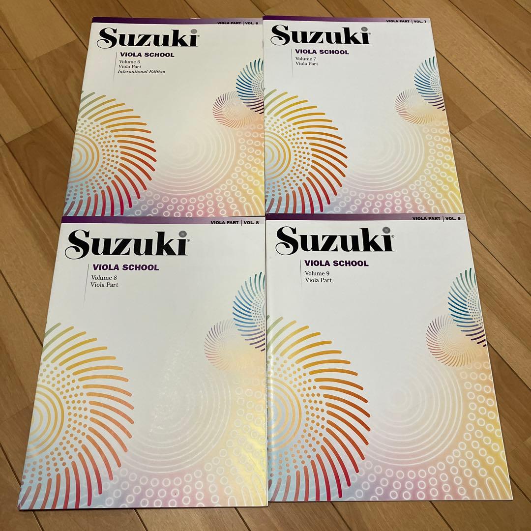 Suzuki Viola School 4冊セット