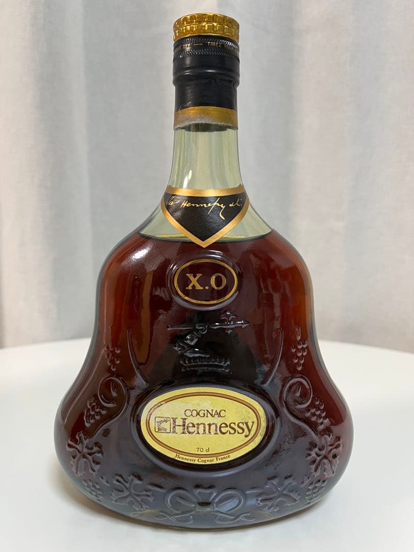 倖毅　ヘネシー コニャック XO 金キャップ グリーンボトル 古酒