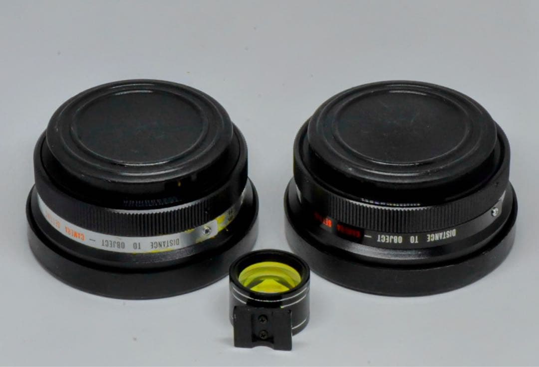 【EE動作確認済】ヤシカエレクトロ35G、コンバージョンレンズ&電池アダプター