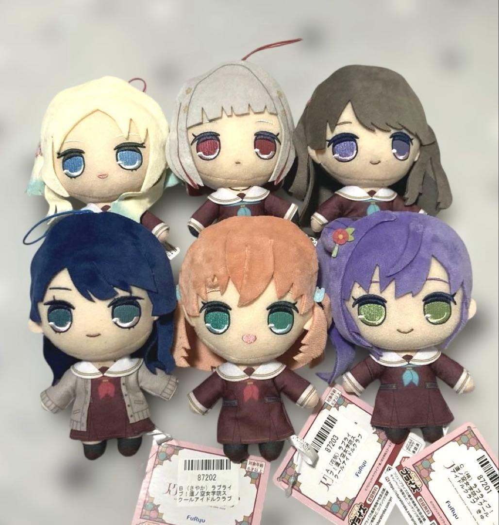 限定値下げ　ラブライブ！蓮ノ空女学院スクールアイドルクラブ　きゅるまるぬいぐるみ