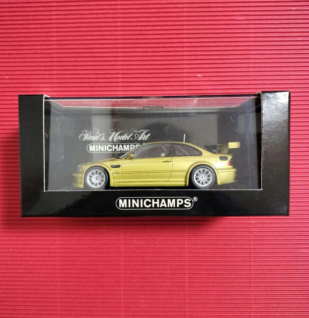 ミニチャンプス 1/43『BMW M3 GTR 'Street'』未開封品
