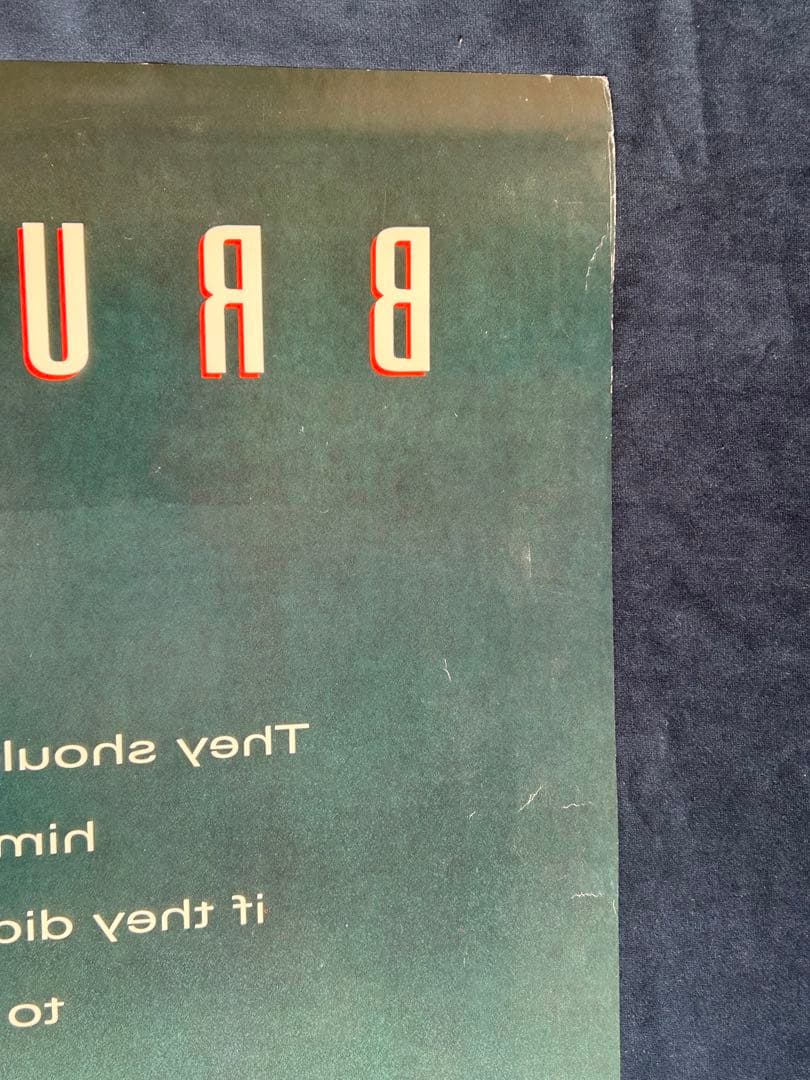 スリー・リバース　USオリジナル映画ポスター