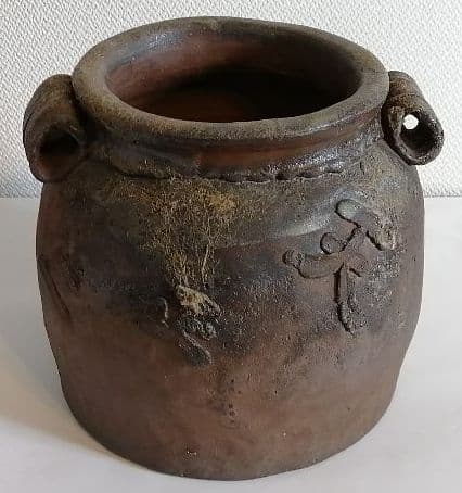 備前焼　水指