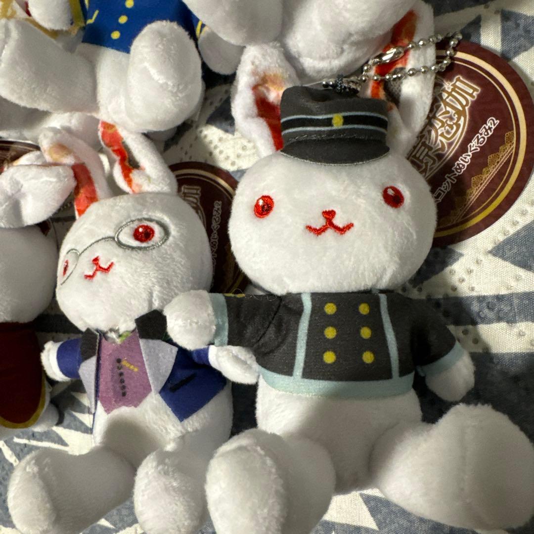 明治東亰恋伽 めいこい うさぎ マスコット ぬいぐるみ