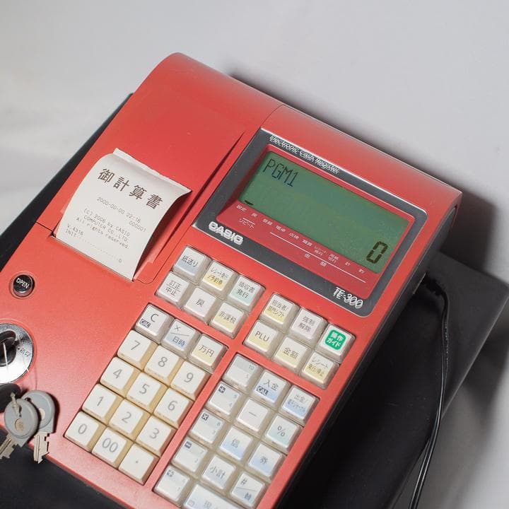 カシオ CASIO 電子レジスター TE-300 2008年製