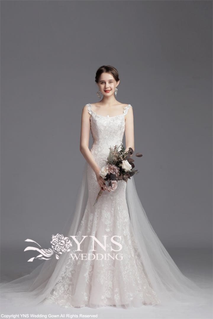 YNS Wedding エレガントマーメイドウェディングドレス