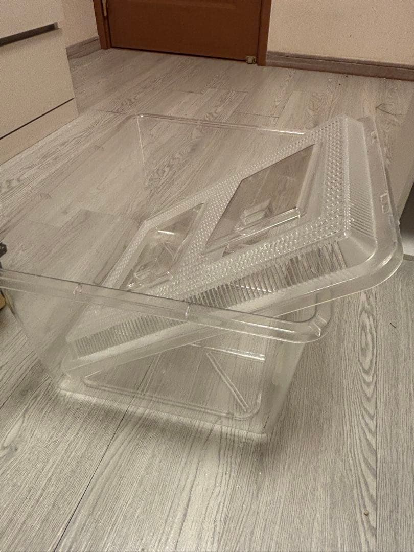 大サイズ 通気性虫かご プラスチック製