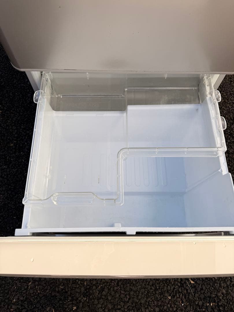 「引き取り船橋市)」350l sharp冷蔵庫 両方ともドア開けれるタイプ