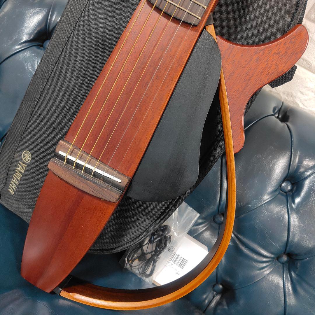 【特価】YAMAHA ヤマハ サイレントギター SLG200S 専用ケース付