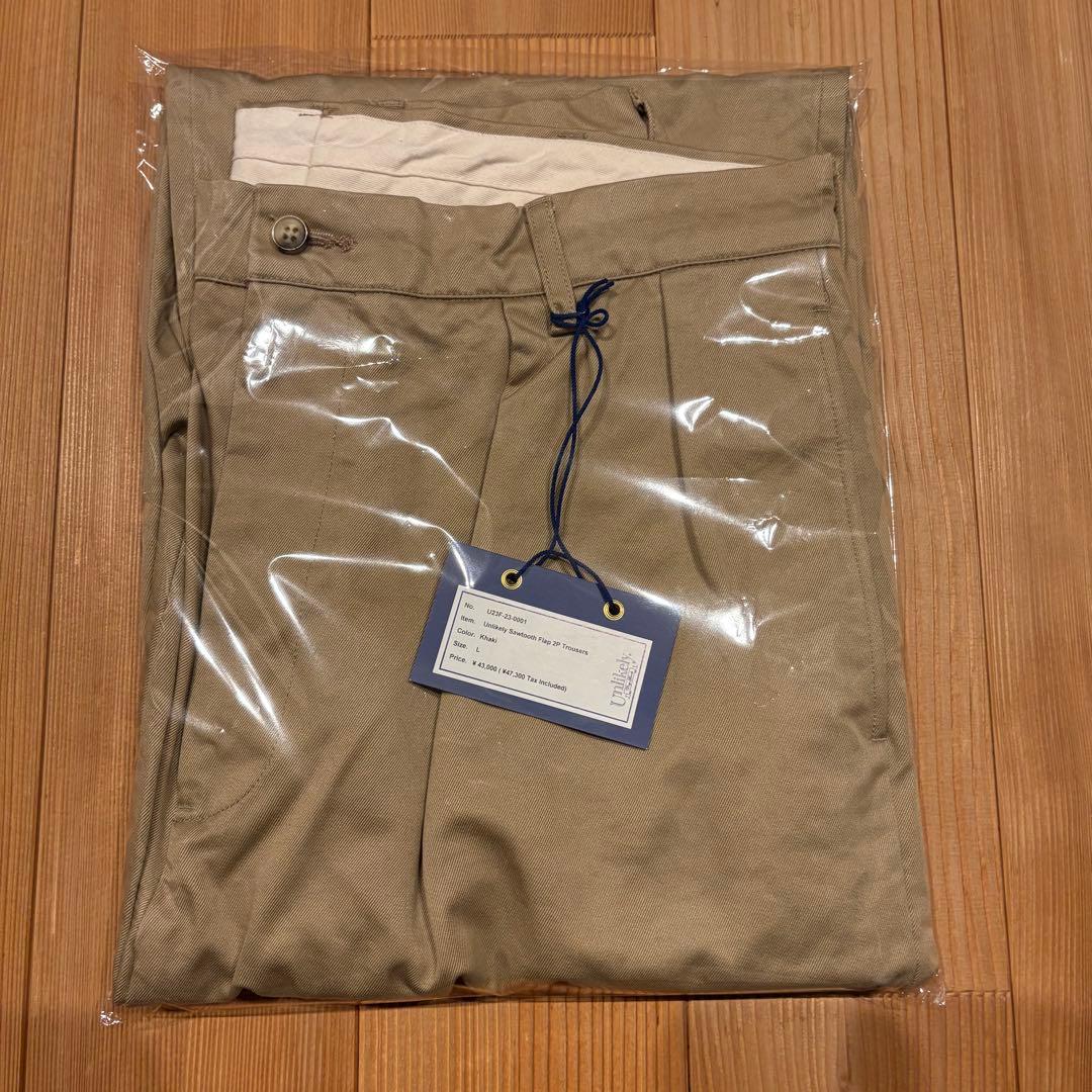 新品 Unlikely Sawtooth Flap 2P Trousers M