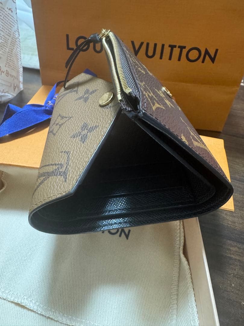LOUIS VUITTON 三つ折り財布 モノグラム