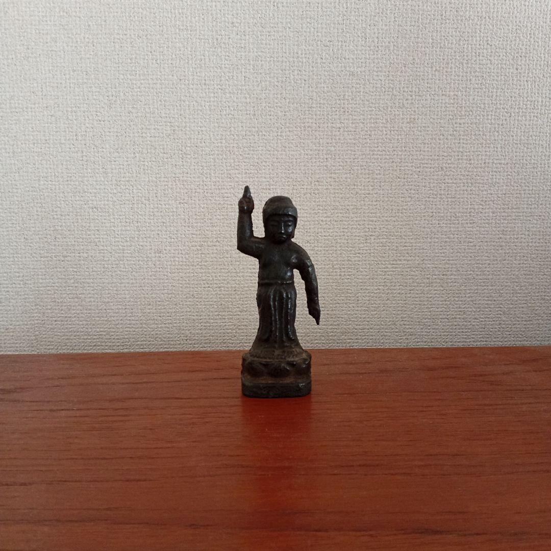 鉄仏　（誕生仏　金銅仏、李朝、高麗）