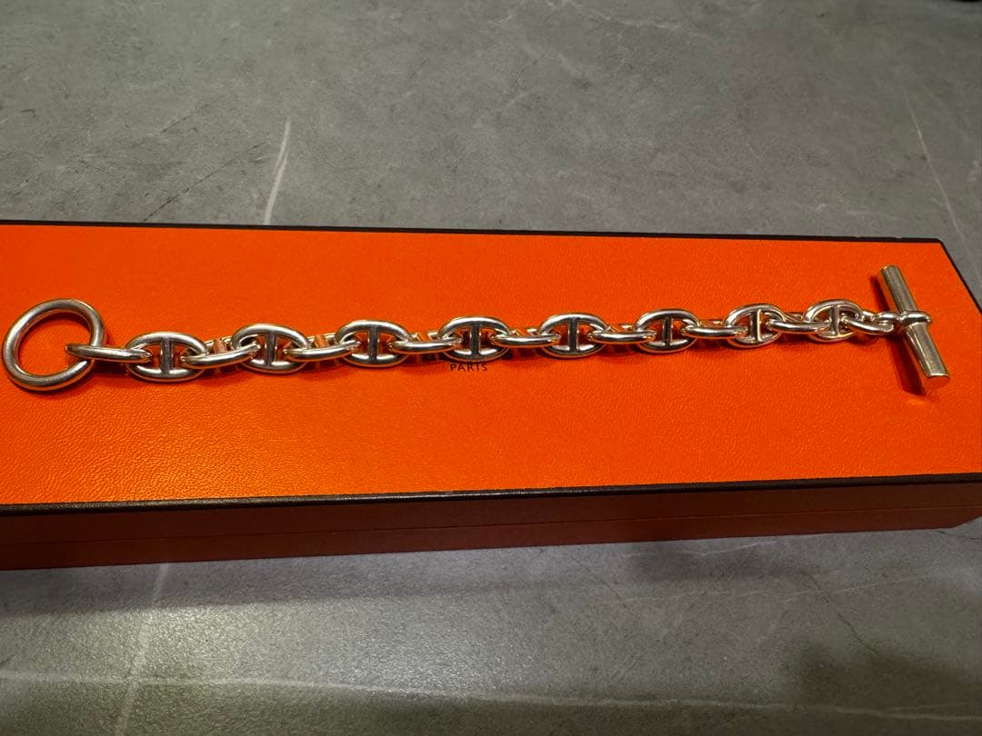 【格安】HERMES エルメス シェーヌダンクル MM16 ブレスレット