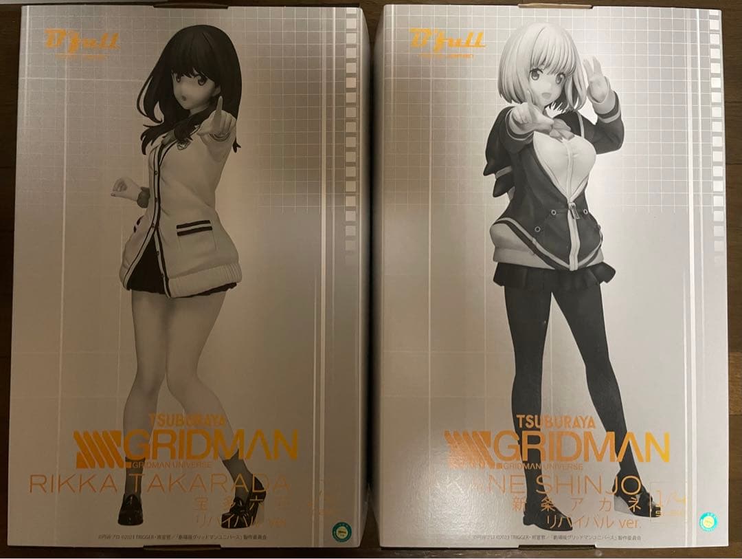 SSSS.GRIDMAN「宝多六花」 「新条アカネ」1/4スケールフィギュア