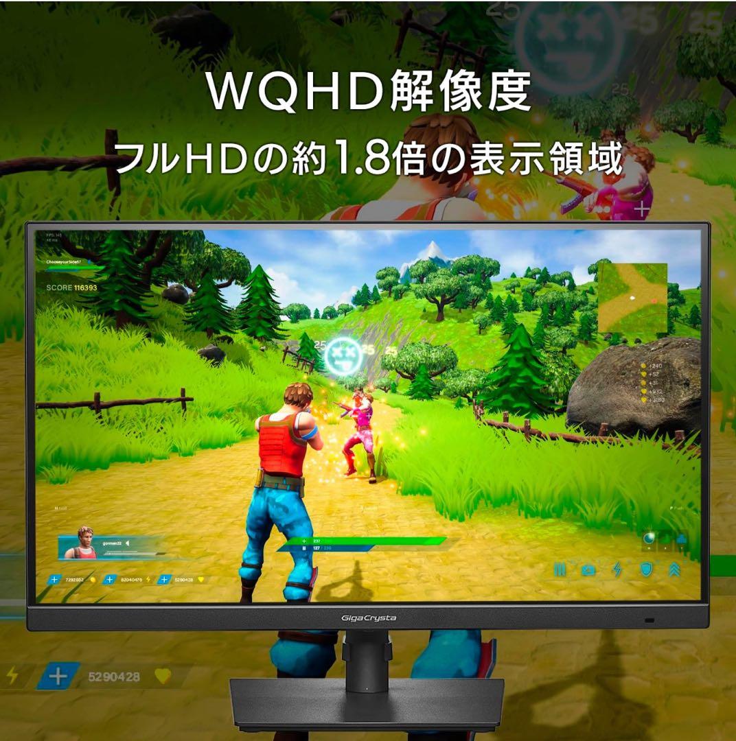 IODATA モニター 27インチGigaCrysta EX-GDQ271JA