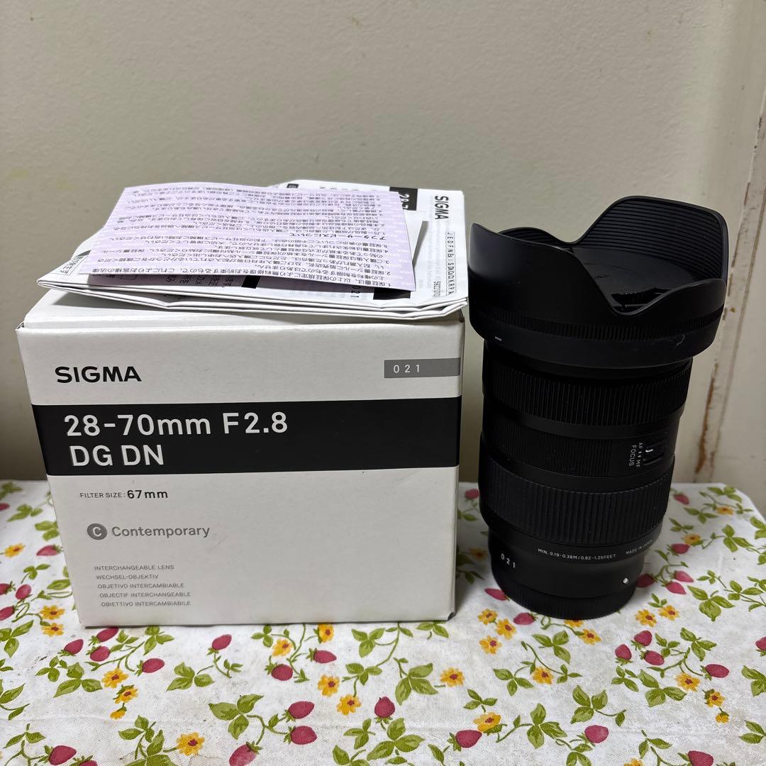 【SIGMA】28-70mm F2.8 DG DN SONY Eマウント即日配送