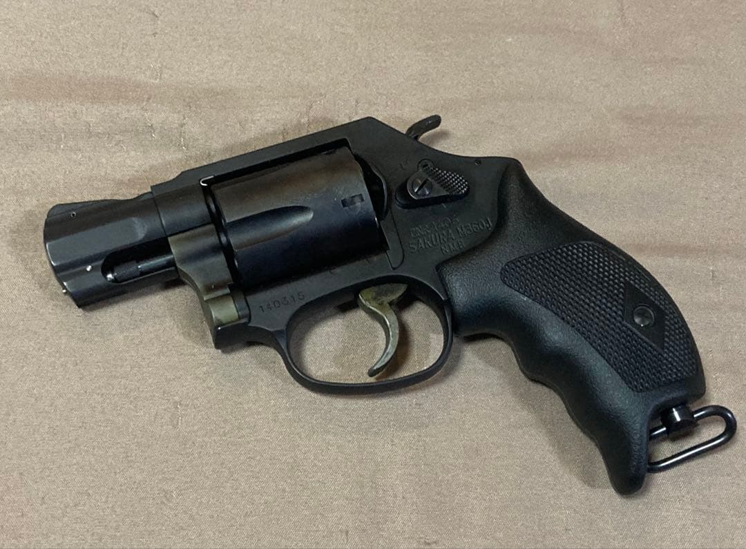 タナカワークス　S&W M360J SAKURA ヘビーウェイト　ガスガン