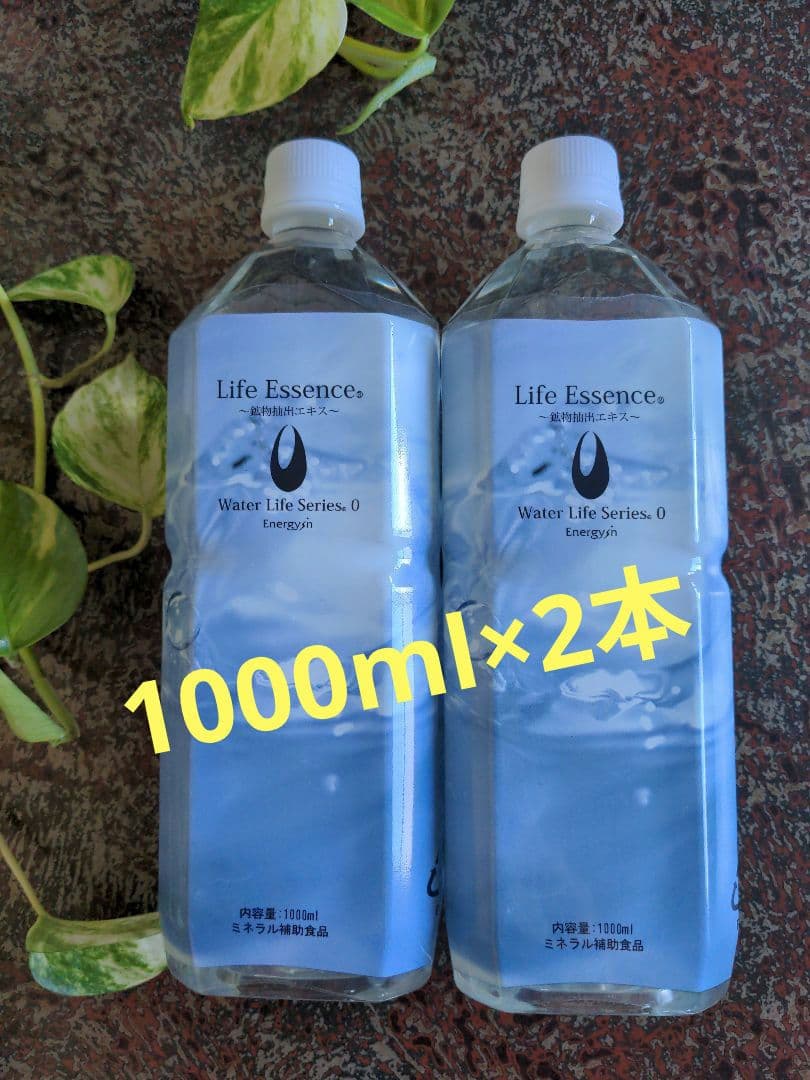 ライフエッセンス 　ポタポタクラブ 　クラブエコウォーター　1000ml 2本