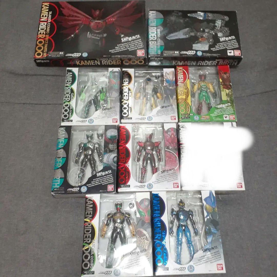 S.H.Figuarts 仮面ライダーOOO オーズ8体セット フィギュアーツ