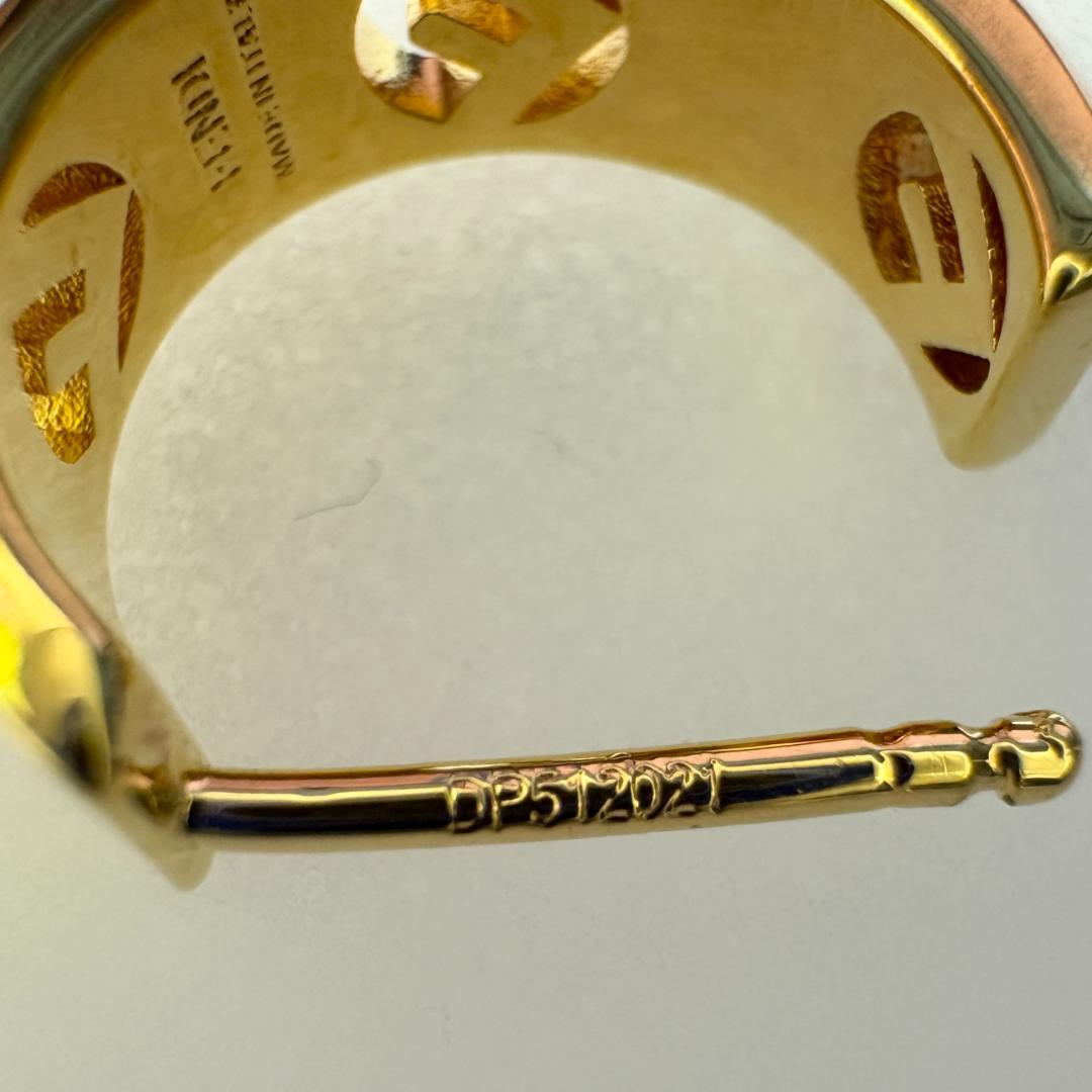 ★美品★　FENDI フェンディ エフイズフェンディ フープ ピアス