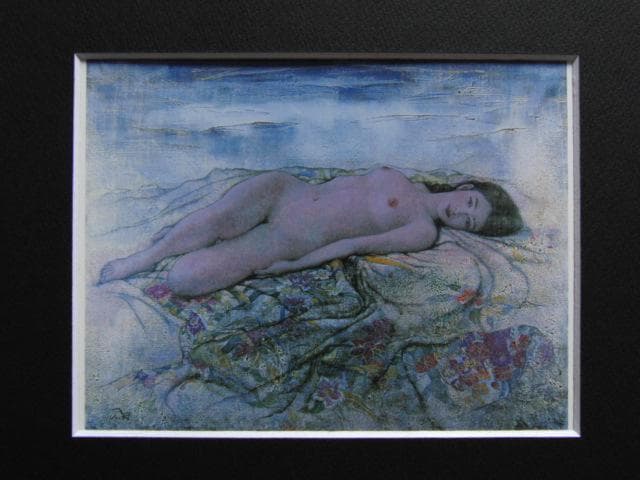 高田明義、耀の中に、希少な画集より、新品高級額、額装付、状態良好