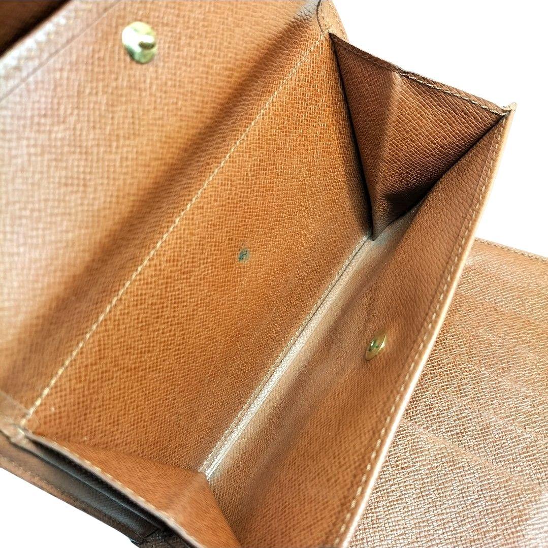 モノグラム ポルト トレゾール エテュイ パピエ 三つ折り 財布 ルイヴィトン