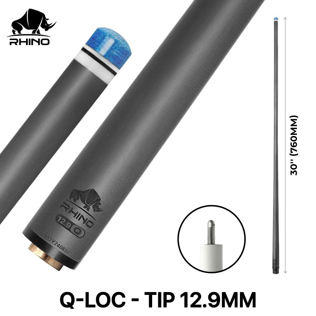 ※1月中旬入荷【Rhino】Q-LOC 12.9mm カーボン プールシャフト