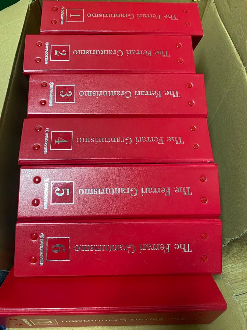 え*う様 【貴重】デアゴスティーニ　エンツォフェラーリ1/10スケールセット