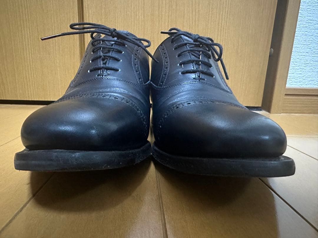 Scotch Grain ネイビー ビジネスシューズ