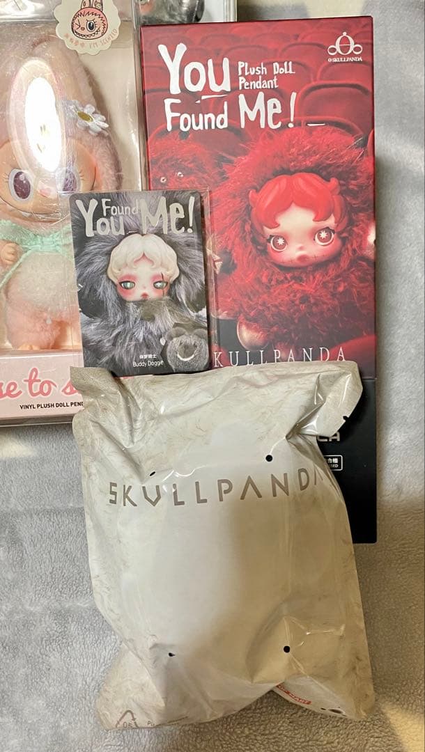 スカルパンダ 数種類 新品、未使用、1部シュリンク付き　XGノベルティ　追加